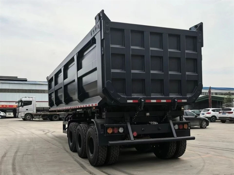 3-Axle Rear-Tipping Dump Semi-Trailer best