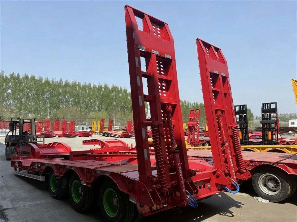 Concave-beam Low-bed Semi-trailer suppliers